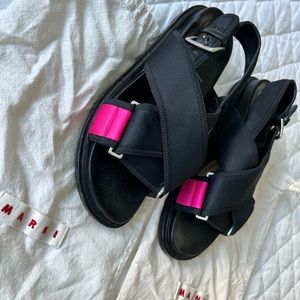 Marni fussbett sandals